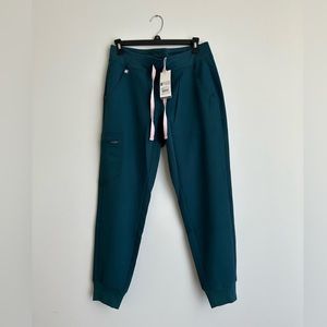 FIGS Zamora Jogger Scrub Pants  - PETITE - EXTRA SMALL - Caribbean Blue